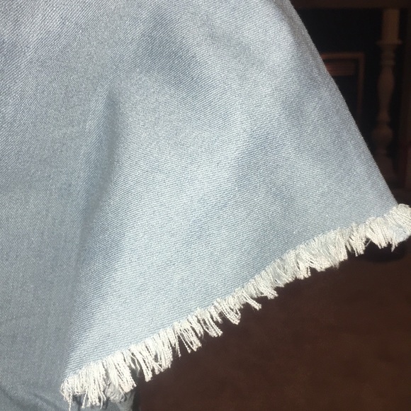 Light Denim Laced Dress - Picture 6 of 8